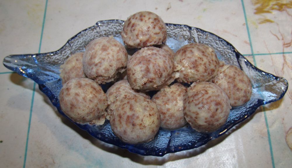 Ванильное мороженое с шоколадной крошкой
